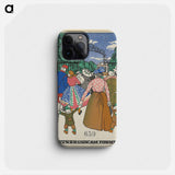 Schönbrunn on Sunday - Moritz Jung Phone Case.