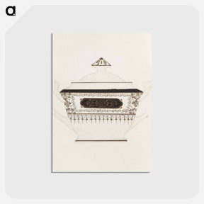 アートポストカード-Sugar Bowl Design
 - ノリタケ工場 Postcard.