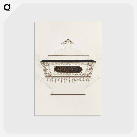 アートポストカード-Sugar Bowl Design
 - ノリタケ工場 Postcard.