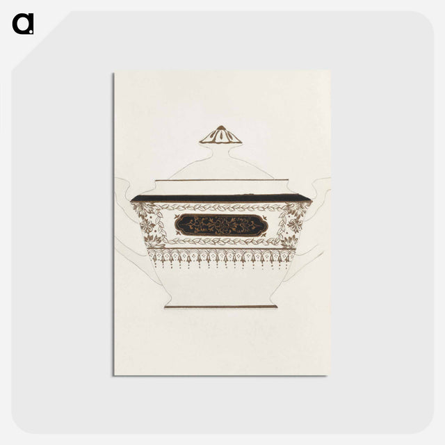 アートポストカード-Sugar Bowl Design
 - ノリタケ工場 Postcard.