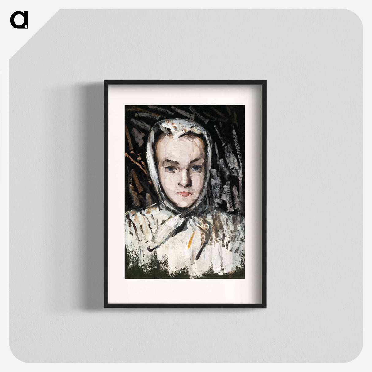 Marie Cézanne's Sister - ポール セザンヌ Poster.