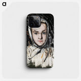 Marie Cézanne's Sister - Paul Cézanne Phone Case.