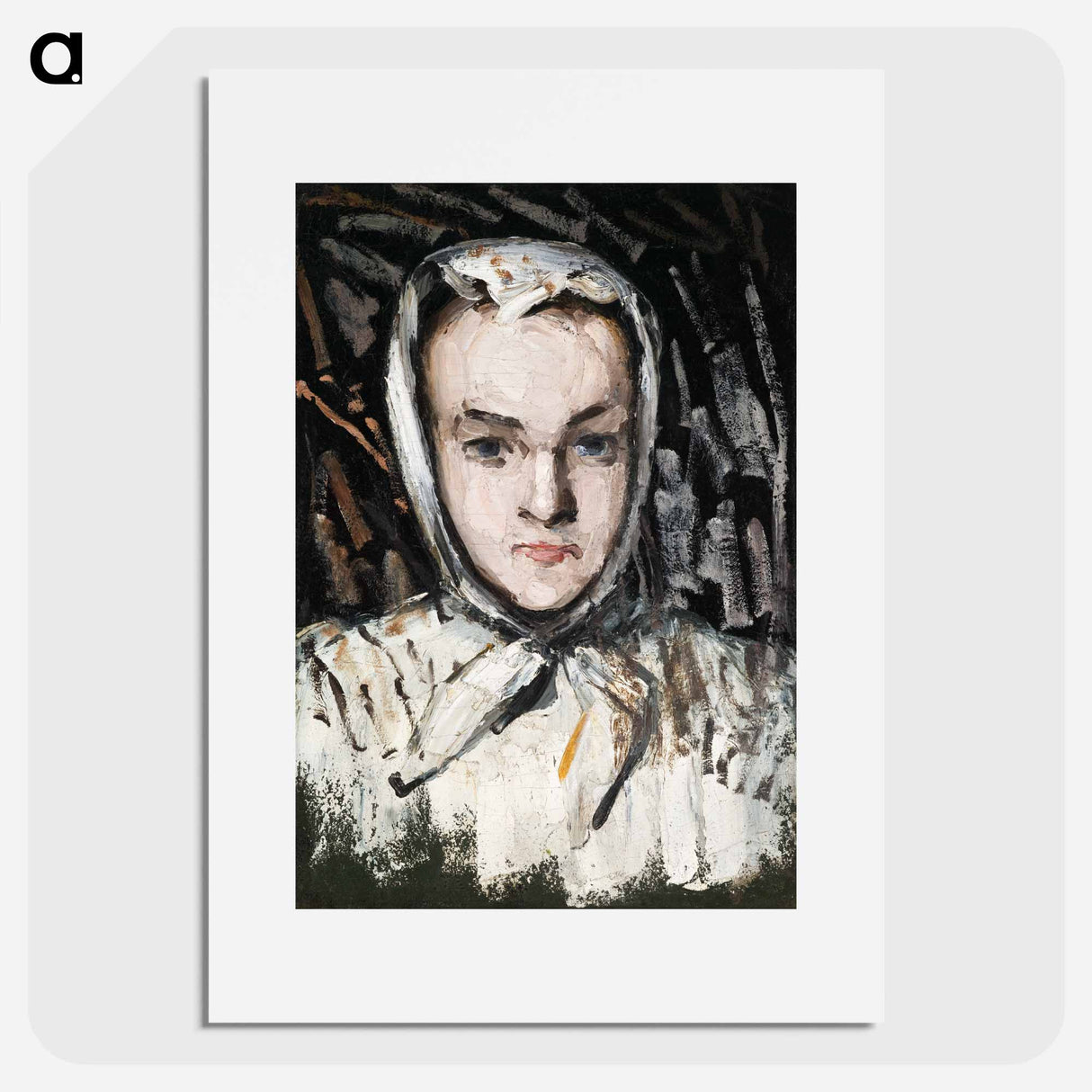 Marie Cézanne's Sister - ポール セザンヌ Poster.