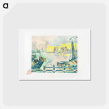 Boats at Flushing - ポール シニャック Postcard.