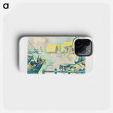 Boats at Flushing - Paul Signac Phone Case.