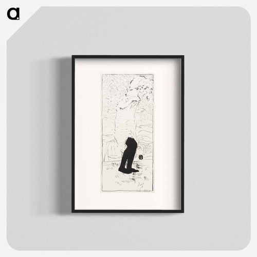 Woman in Shirt
 - ピエール ボナール Poster.