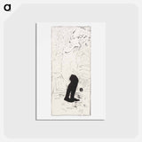 アートポストカード-Woman in Shirt
 - ピエール ボナール Postcard.
