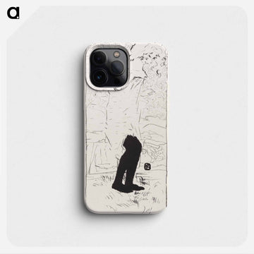 Woman in Shirt
 - ピエール ボナール Phone Case.