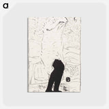 アートポストカード-Woman in Shirt
 - ピエール ボナール Postcard.
