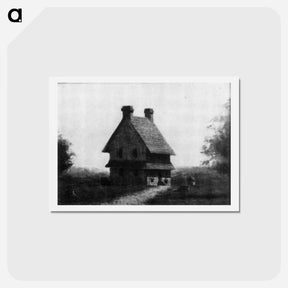 アートポストカード-The Brinton House - トーマス エイキンズ Postcard.