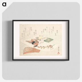 アートポスター-Kabuki Dancer from the Maiden of the Dojoji Temple (Musume Dojoji)
 - 歌川 豊国 Poster.