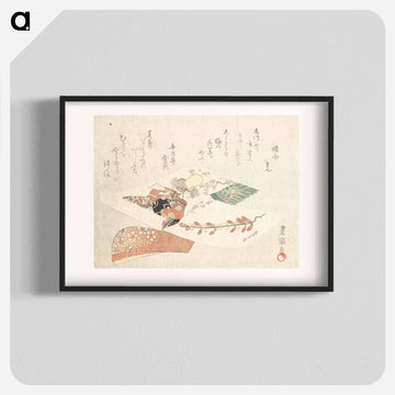 Kabuki Dancer from the Maiden of the Dojoji Temple (Musume Dojoji)
 - 歌川 豊国 Poster.