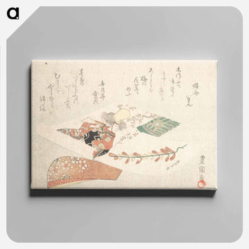 Kabuki Dancer from the Maiden of the Dojoji Temple (Musume Dojoji)
 - 歌川 豊国 Canvas.