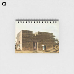 アートメモ帳-Temple of Jupiter Ammon in Libya - オスマン帝国領内の景色 Memo.