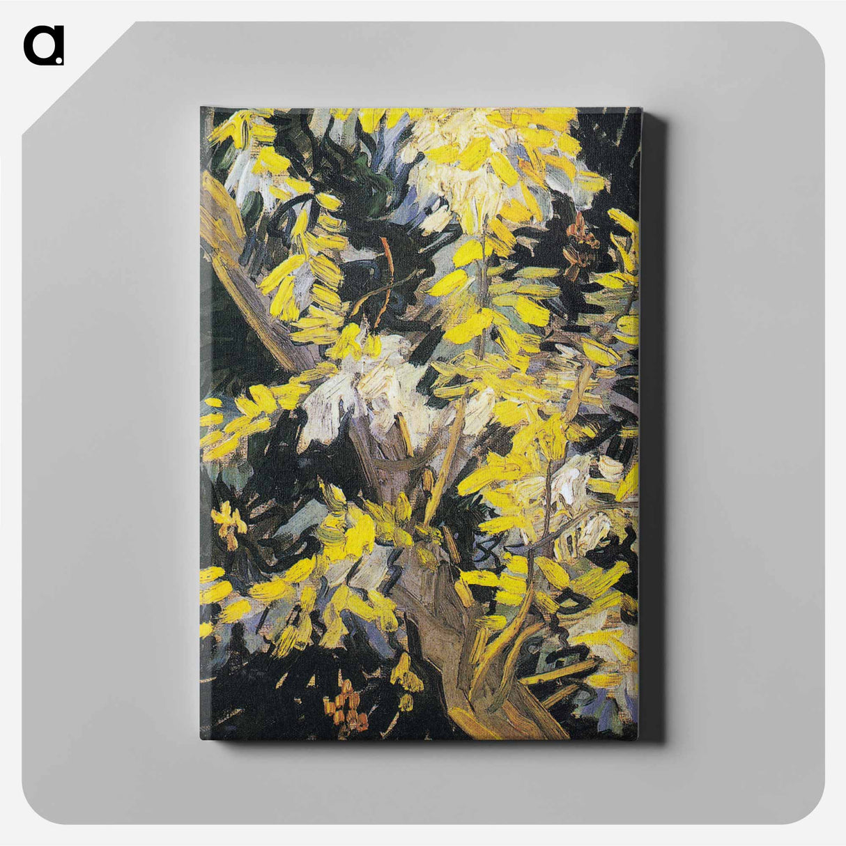 Blossoming Acacia Branches - Vincent van Gogh Canvas.