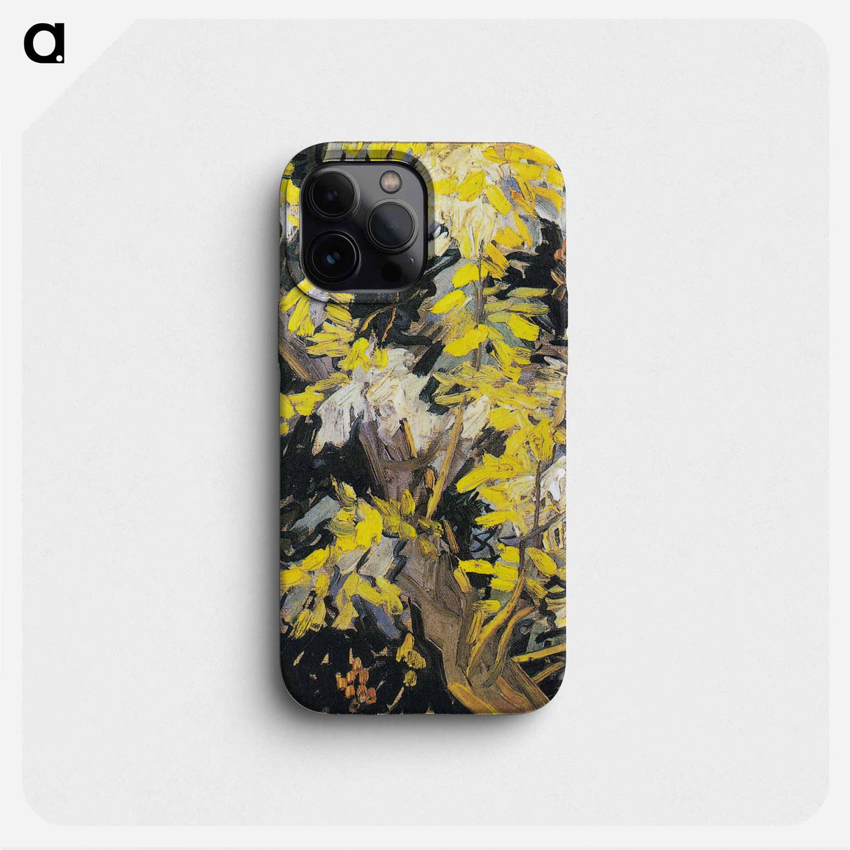 Blossoming Acacia Branches - フィンセント ファン ゴッホ Phone Case.