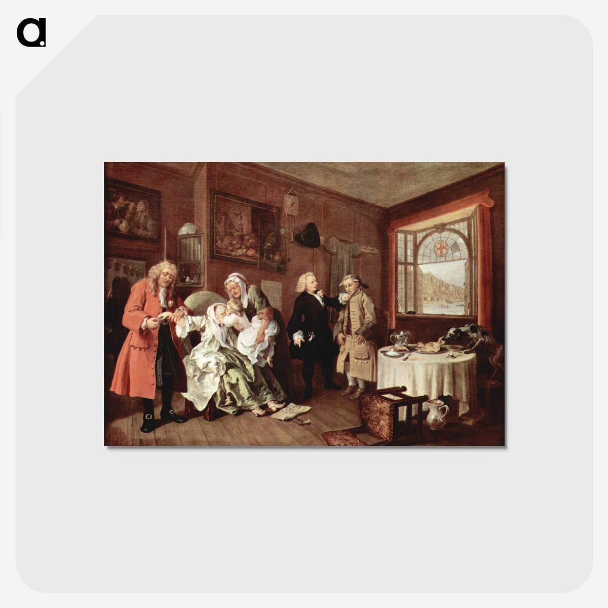 1-60_William-Hogarth_postcard