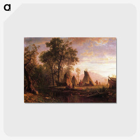 1-61_Albert-Bierstadt_postcard