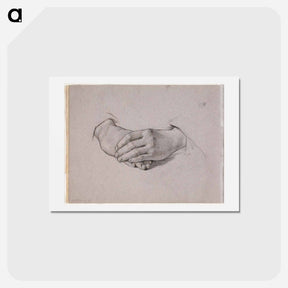 アートポストカード-(unknown) part of a sketchbook - アルバート エーデルフェルト Postcard.