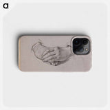 (unknown) part of a sketchbook - アルバート エーデルフェルト Phone Case.