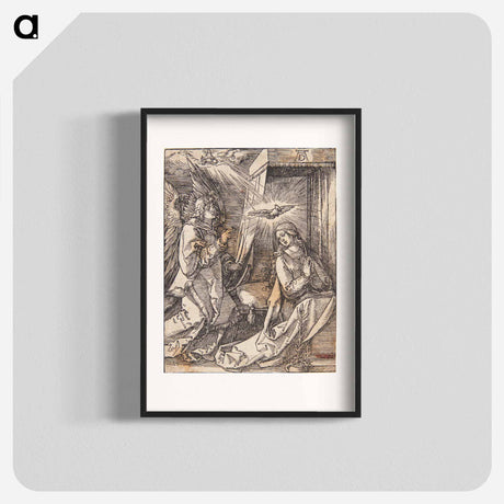 アートポスター-The announcement by Albrecht Dürer - アルブレヒト デューラー Poster.