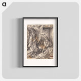 The announcement by Albrecht Dürer - アルブレヒト デューラー Poster.