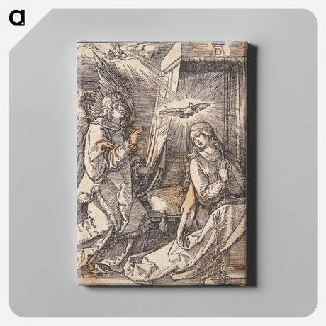 アートパネル-The announcement by Albrecht Dürer - アルブレヒト デューラー Canvas.