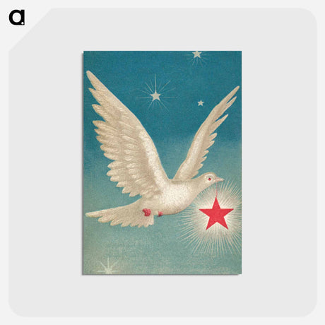 アートポストカード-Red Star Cough Cure
 - ボストン公共図書館 Postcard.