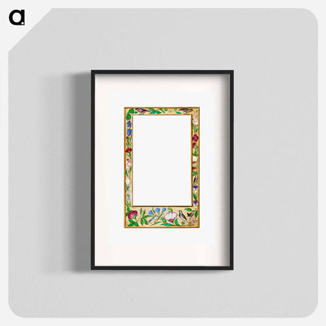 アートポスター-Medieval Frame from Nimrod in the North
 - 大英図書館 Poster.