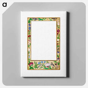 アートパネル-Medieval Frame from Nimrod in the North
 - 大英図書館 Canvas.