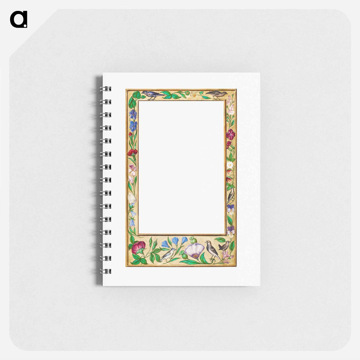 アートメモ帳-Medieval Frame from Nimrod in the North
 - 大英図書館 Memo.