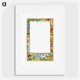 アートポスター-Medieval Frame from Nimrod in the North
 - 大英図書館 Poster.