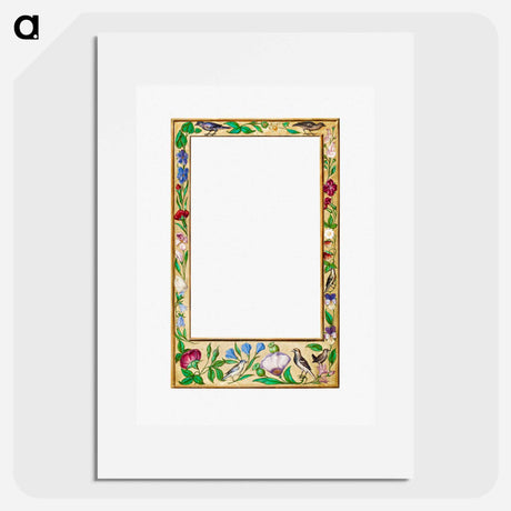 アートポスター-Medieval Frame from Nimrod in the North
 - 大英図書館 Poster.