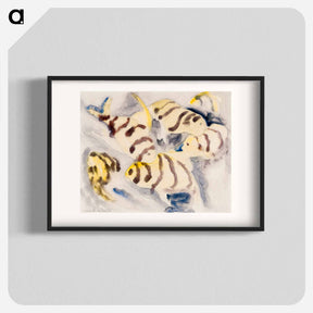 アートポスター-Fish Series, No. 3 - チャールズ デムス Poster.