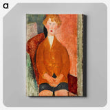 アートパネル-Boy in Short Pants
 - ダラス美術館 Canvas.