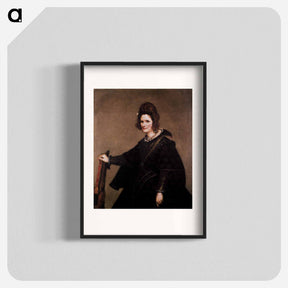 アートポスター-Portrait of a Lady - ディエゴ ベラスケス Poster.