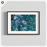 アートポスター-Houston from Earth Orbit
 - 上空からの地球 Poster.