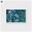 アートポストカード-Houston from Earth Orbit
 - 上空からの地球 Postcard.