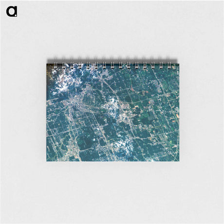 アートメモ帳-Houston from Earth Orbit
 - 上空からの地球 Memo.