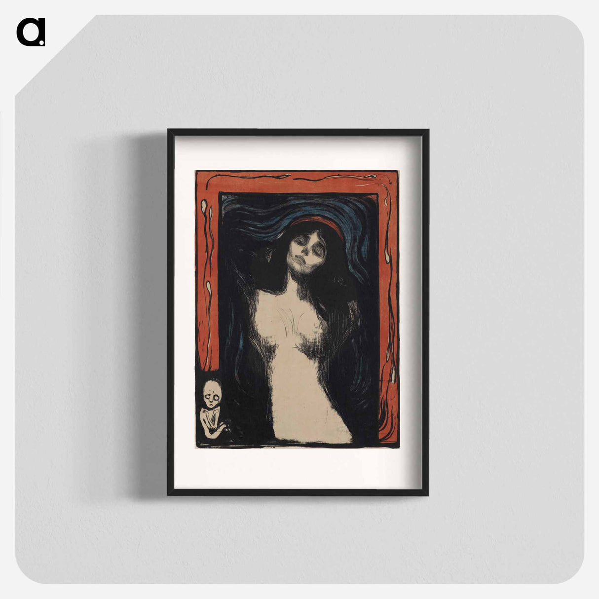 Madonna - エドヴァルド ムンク Poster.