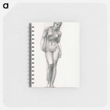 アートメモ帳-Venus with Golden Apple in Right Hand, for the Troy Triptych - エドワード バーン ジョーンズ Memo.