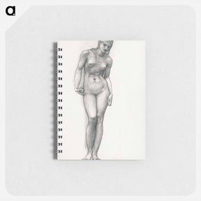 アートメモ帳-Venus with Golden Apple in Right Hand, for the Troy Triptych - エドワード バーン ジョーンズ Memo.
