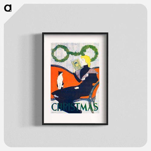 Vintage Christmas - Edward Penfield Poster.