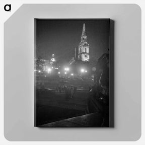 アートパネル-Tower structure, London - エリック リー ジョンソン Canvas.