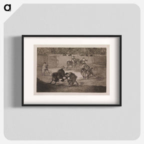 アートポスター-Pepe Illo performs a "recorte" by Francisco Goya - フランシスコ デ ゴヤ Poster.