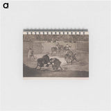 Pepe Illo performs a "recorte" by Francisco Goya - Francisco de Goya Memo.