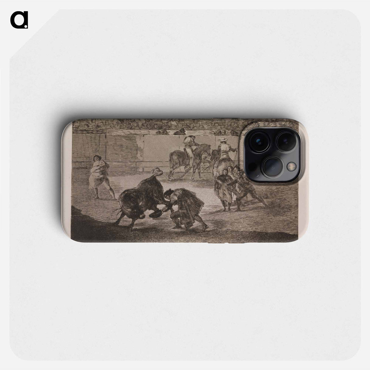 Pepe Illo performs a "recorte" by Francisco Goya - Francisco de Goya Phone Case.