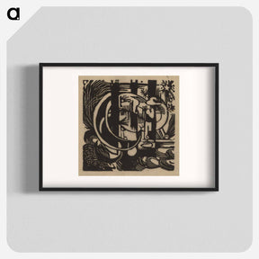 アートポスター-Lizards - フランツ マルク Poster.