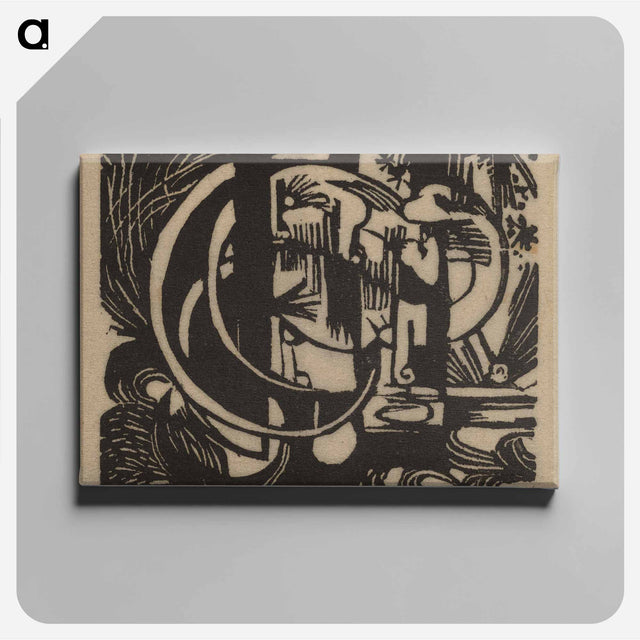 アートパネル-Lizards - フランツ マルク Canvas.