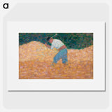 The Stone Breaker - Georges Seurat Poster.